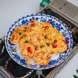 ไข้ข้นกุ้งพริกสด