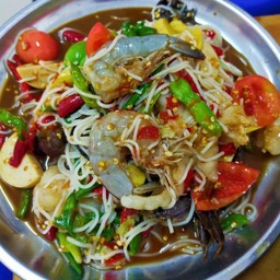 ตำป่ากุ้งสด