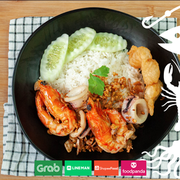 ทอดกระเทียม ทะเล