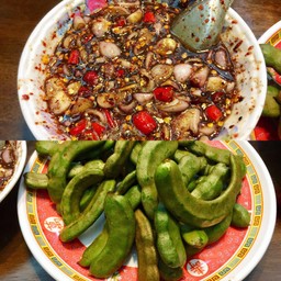 ชุดมะขามแจ่วปลาร้าสับข้าวคั่วแซ่บๆนัวๆ