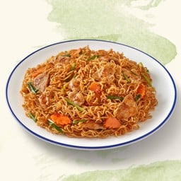 มาม่าต้มยำแห้งหมู