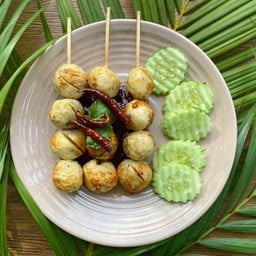 ลูกชิ้นสาหร่ายไก่