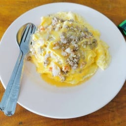 ข้าวไข่ข้นฯหมูสับกุ้ง