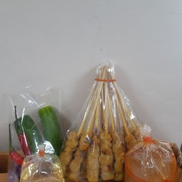 หมูสะเต๊ะ ชุด 15 ไม้