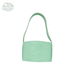 ปลอกหนังสวมแก้วคาเฟ่ อเมซอน สีเขียว