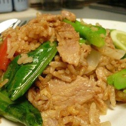 ข้าวผัดหมู