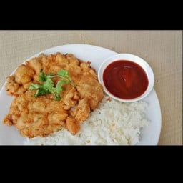 ข้าวไข่เจียวหมูสับ