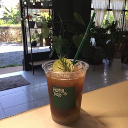 Lime honey Americano อเมริกาโน่น้ำผึ้งมะนาว