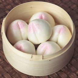 ซาลาเปาซิ่วท้อใส้ครีม