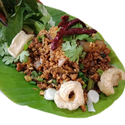 ลาบคั่วหมู