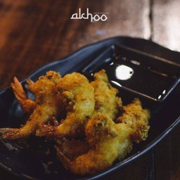 กุ้งชุปแป้งทอด