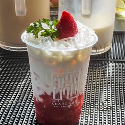 นมสดสตรอว์เบอร์รี่