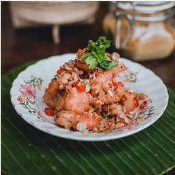 กุ้งผัดพริกเกลือ-กลูเตนฟรี