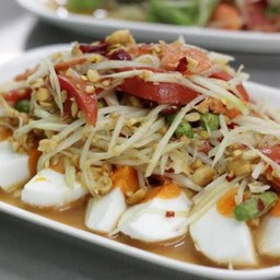 ตำไทไข่เค็ม