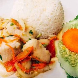 ขัาวยำปลาดอลี่