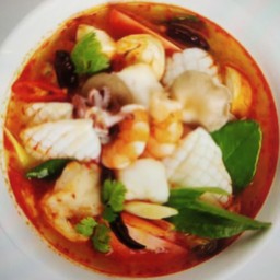 ต้มยำทะเล(น้ำข้น)