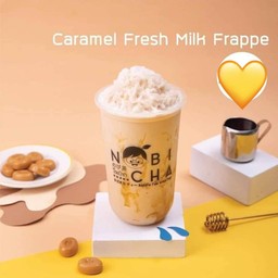 นมสดคาราเมลปั่น