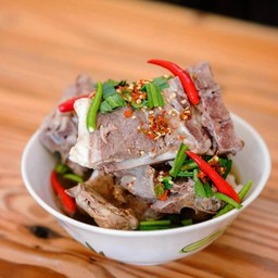 [เมนูขายดี]ต้มเล้งแซ่บๆแถมเครื่องดื่มชามะนาว1แก้ว