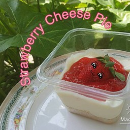 สตอเบอร์รี่ชีสพาย