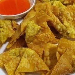 เกี๊ยวหมูทอด