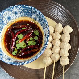 ลูกชิ้นหมูปิ้ง