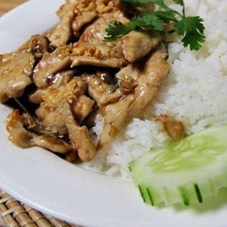 Garlic Chicken With Rice