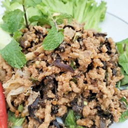 ลาบเจ + ข้าว