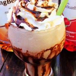 Banana Dark Chocolate Frappe