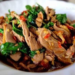 ข้าวราดกะเพราเป็ด