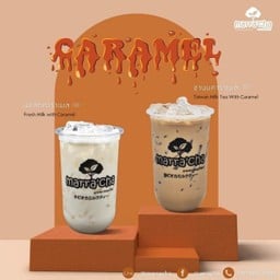 นมสดคาราเมล+ชานมคาราเมล (65 บาท)