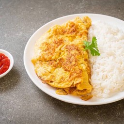 ข้าวไข่เจียวหมูสับ