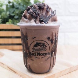 กล้วยช็อคนมสดปั่น