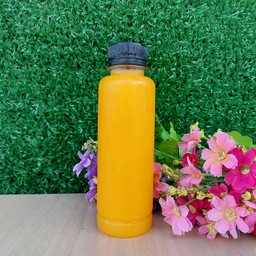 น้ำส้มคั้นสด ผสมเนื้อส้ม 220cc.