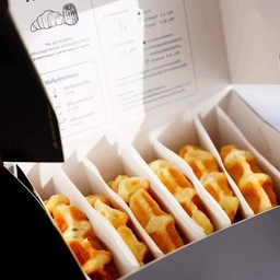 ครัวซองต์วาฟเฟิล (ชิ้นเล็ก) 6 ชิ้น