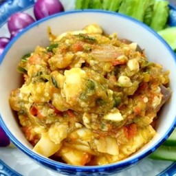 น้ำพริกไข่ต้ม 3 ฟอง