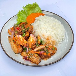 มารุข้าวยำไก่แซ่บ