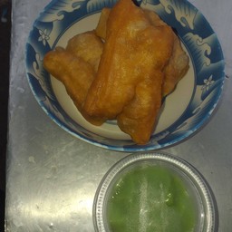 ปาท่องโก๋+สังขยา