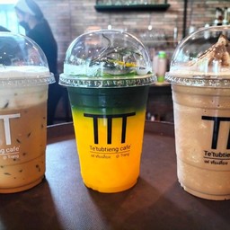 ชาเขียวส้ม เย็น