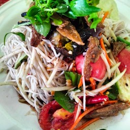 ตำซั่วปูปลาร้า