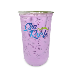 นมสดเผือก+ไข่มุก