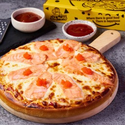 [อร่อยซ่ากับโค้ก] แซลมอน (M) +  โค้ก ไม่มีน้ำตาล (กระป๋อง)