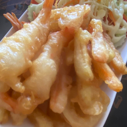 กุ้งชุปแป้งทอด