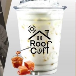 นมสดคาราเมลเย็น