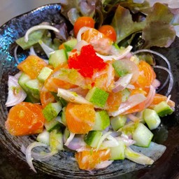 ยำปลาแซลมอน