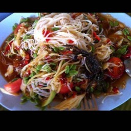 ตำซั่วขนมจีน