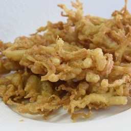 เห็ดเข็มทองทอด