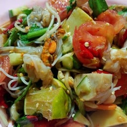 กุ้งสด แตง ปลาร้า