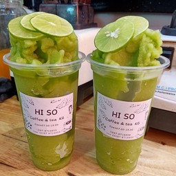 ชาเขียวมะนาวปั่น