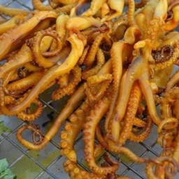 หมึกย่างขี้เกียจย่าง