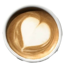 Hot cappuccino